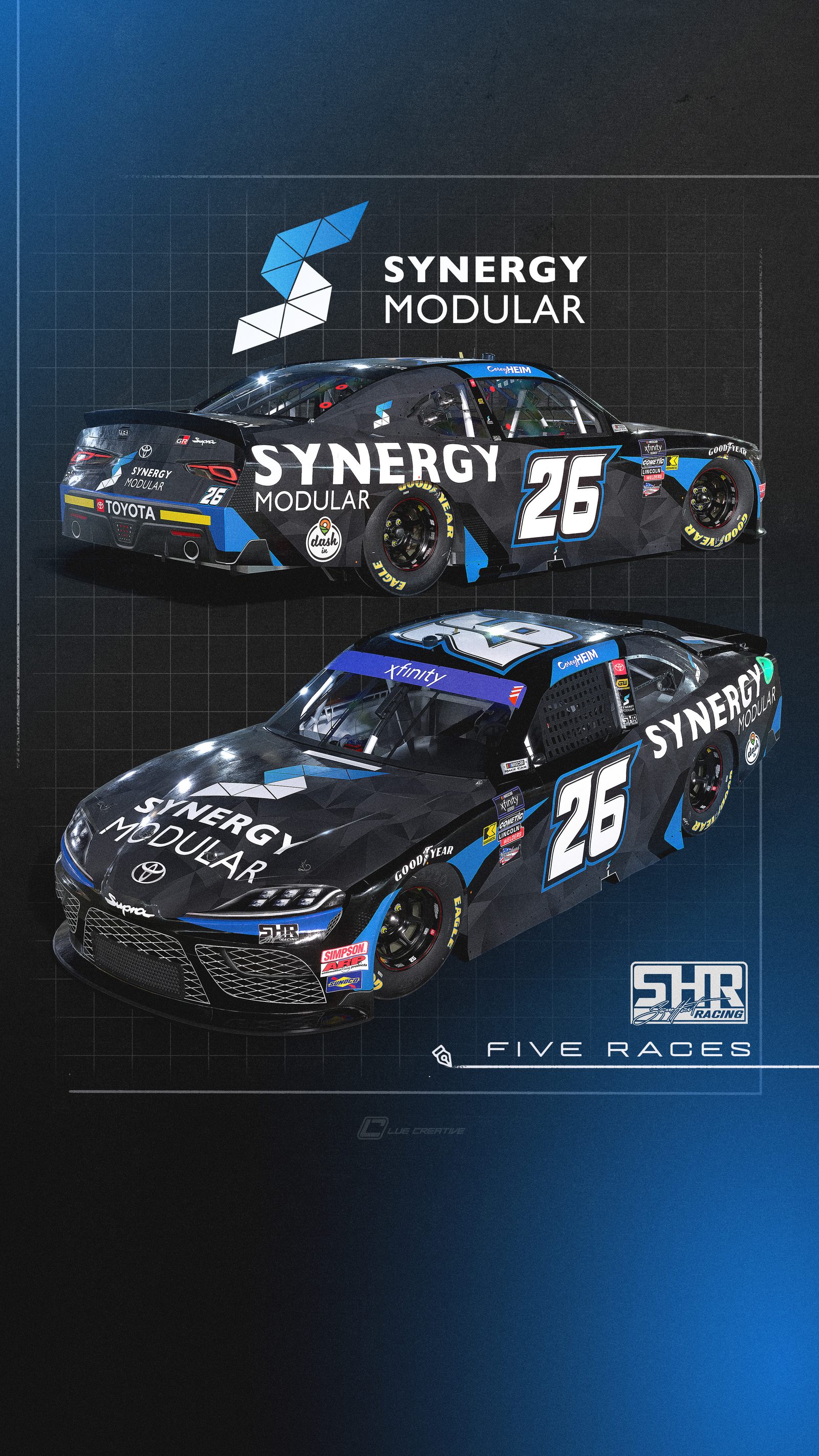 Synergy Modular x Sam Hunt Racing No. 26
